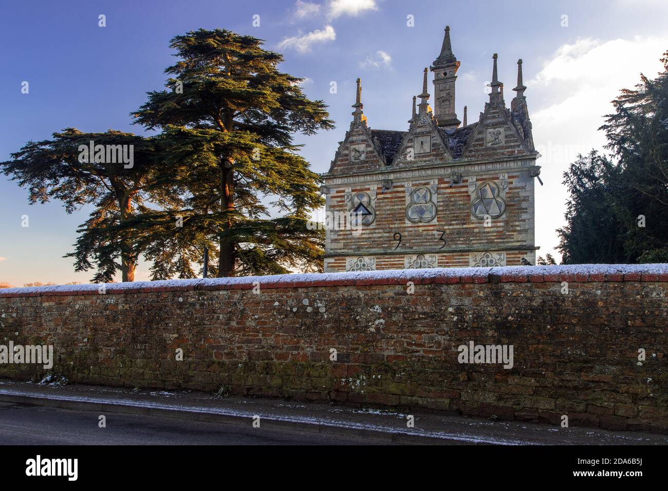 Rushton Triangular Lodge Stock Photo