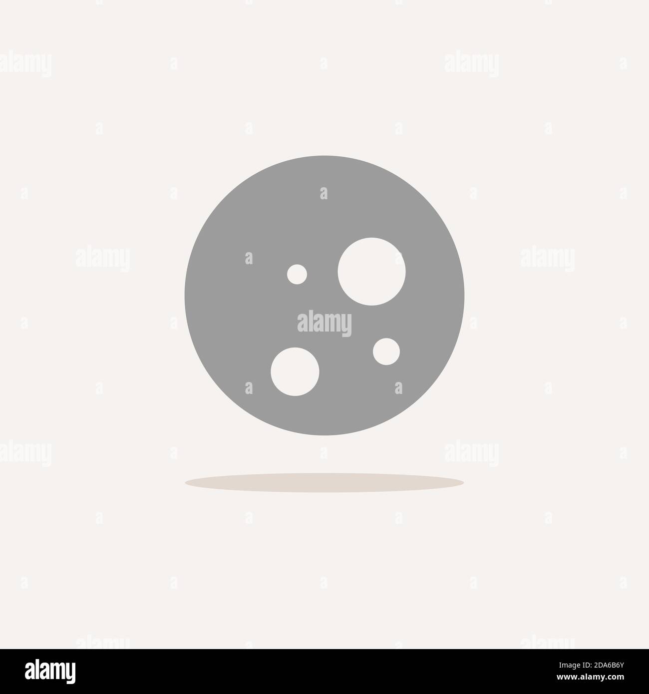Full moon waxing moon illustration hi-res stock photography and images ...