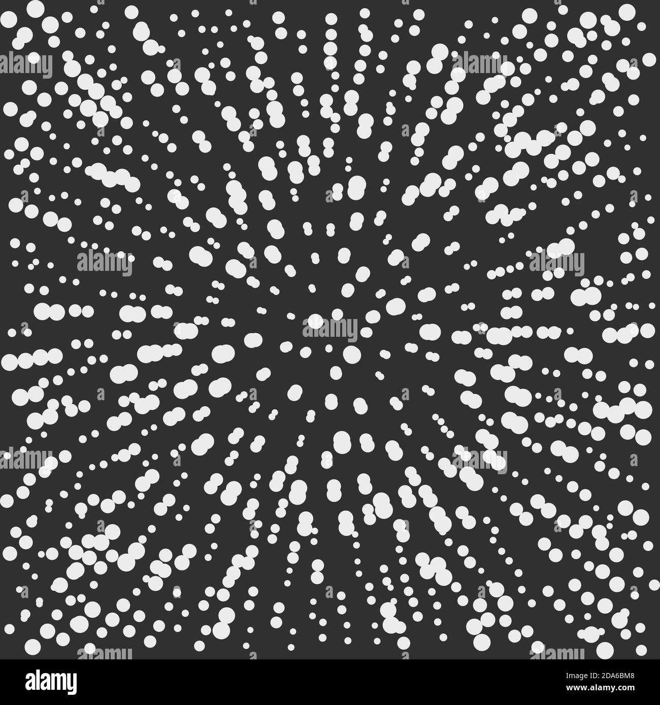 Black and white graphic vector pattern with dots Stock Vector Image ...