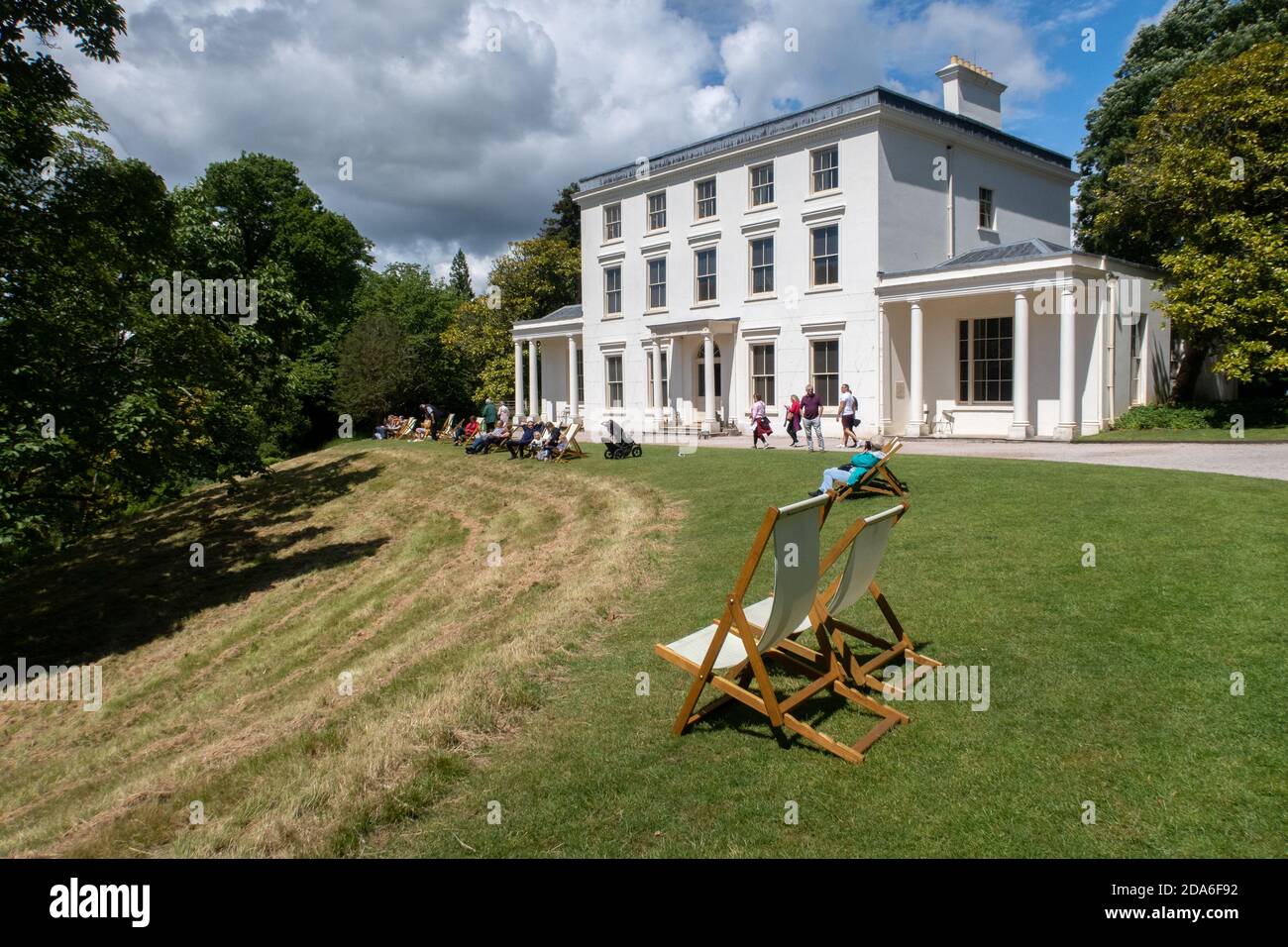 The National Trust property Greenway, the former holiday home of Agatha