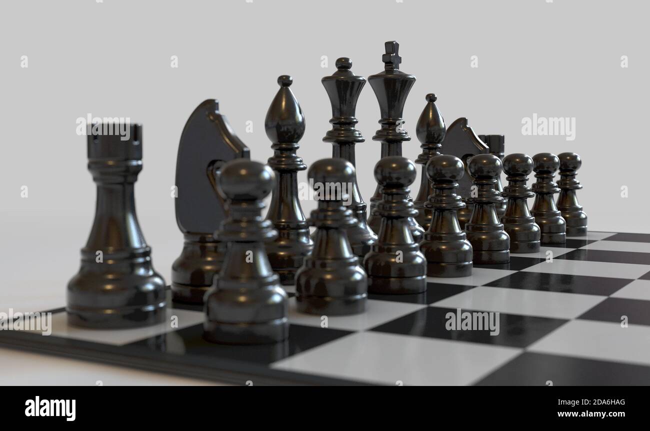 Chess setup hi-res stock photography and images - Alamy