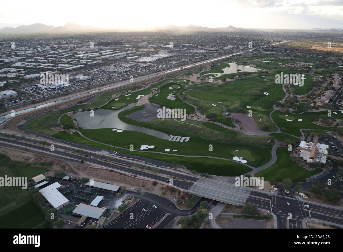 Tpc scottsdale stadium course hires stock photography and images Alamy