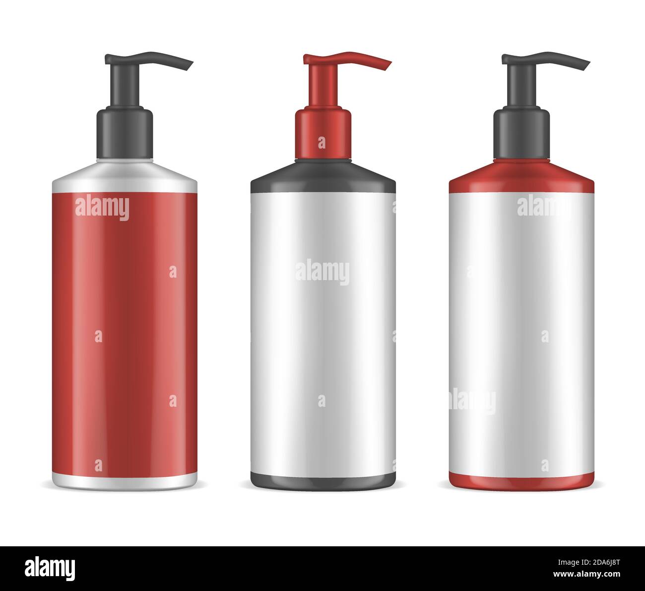 Download White Bottle Set Realistic 3d Mock Up Of Cosmetic Package Vector Illustration Blank Templates Of Empty And Clean White Plastic Containers Bottles W Stock Vector Image Art Alamy