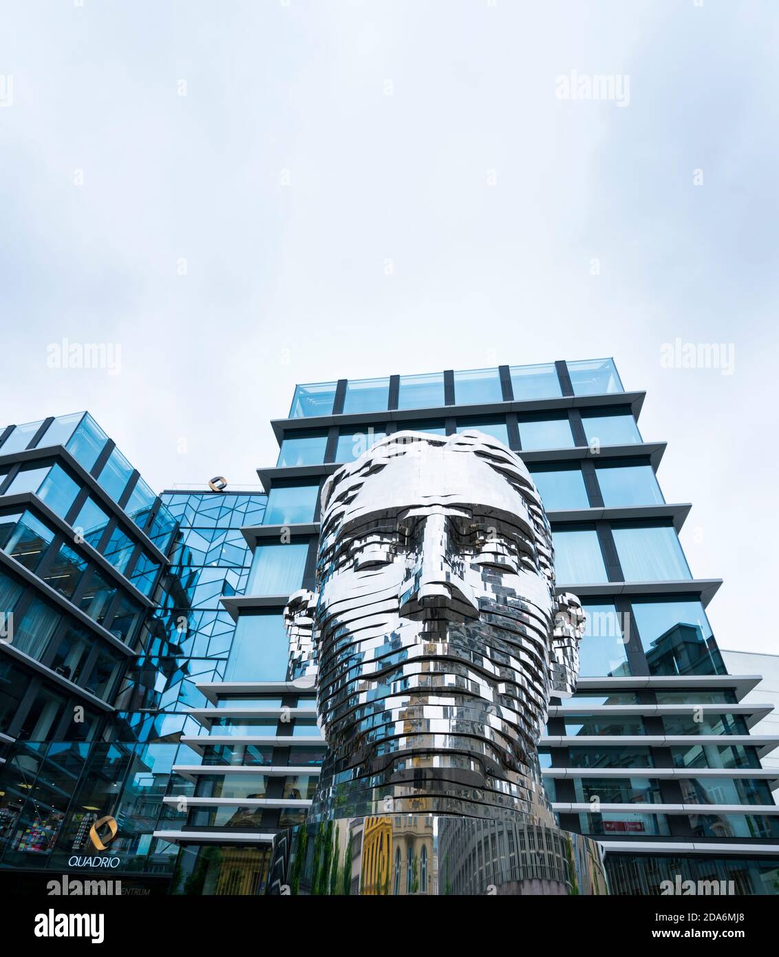 K, David Cerny Sculpture, Jungmannova Street, Prague, Czech Republic