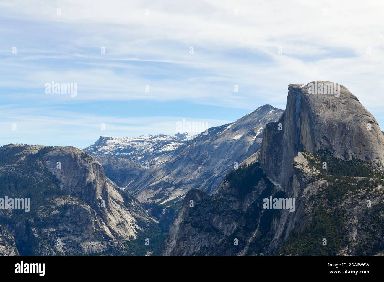 Half Dome, Yosemite National Park, California, USA Stock Photo