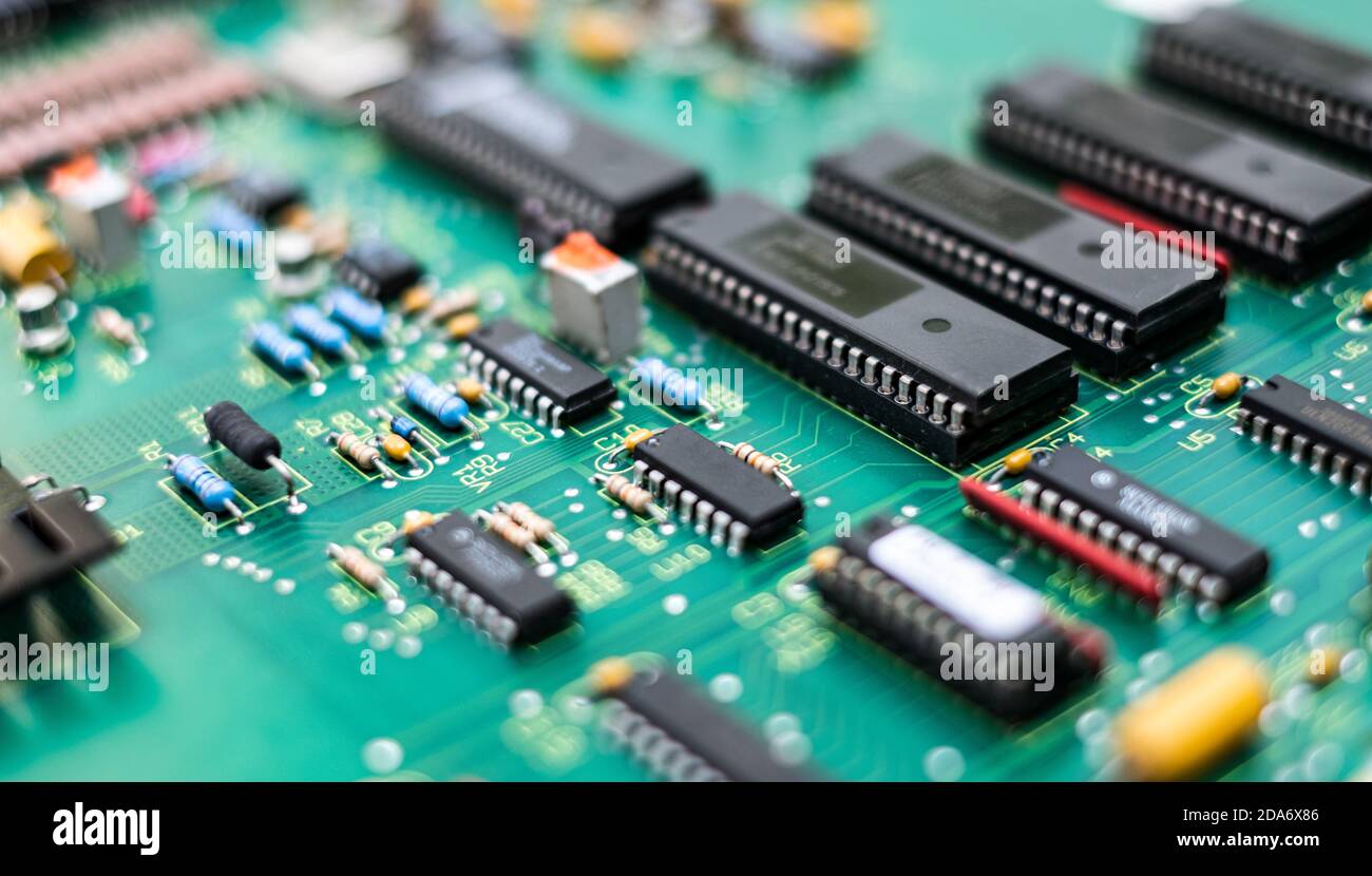 Ic Board Module Electronic board ic connector hi-res stock photography and images - Alamy