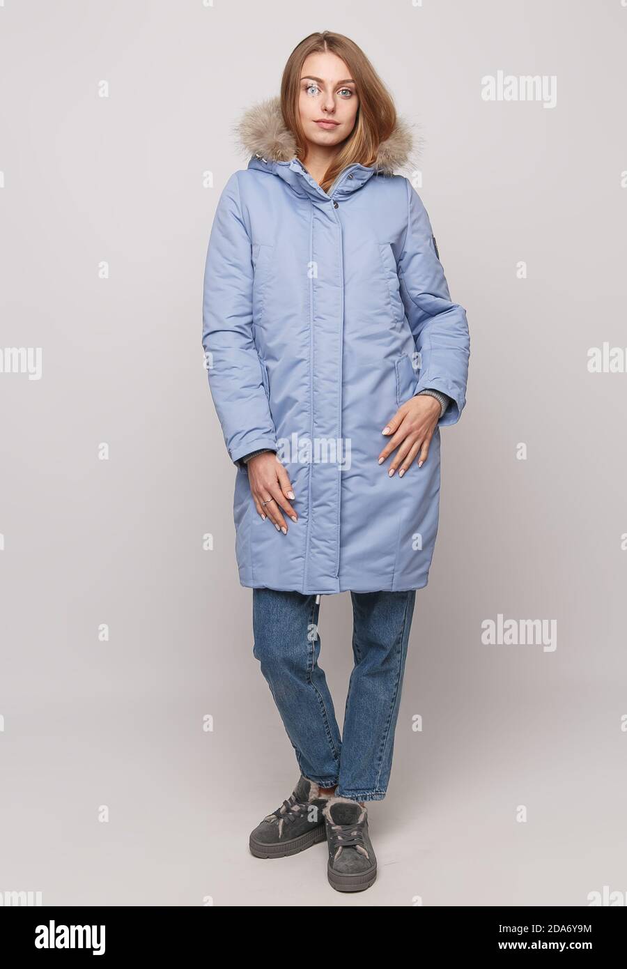 Turquoise winter cheap coat