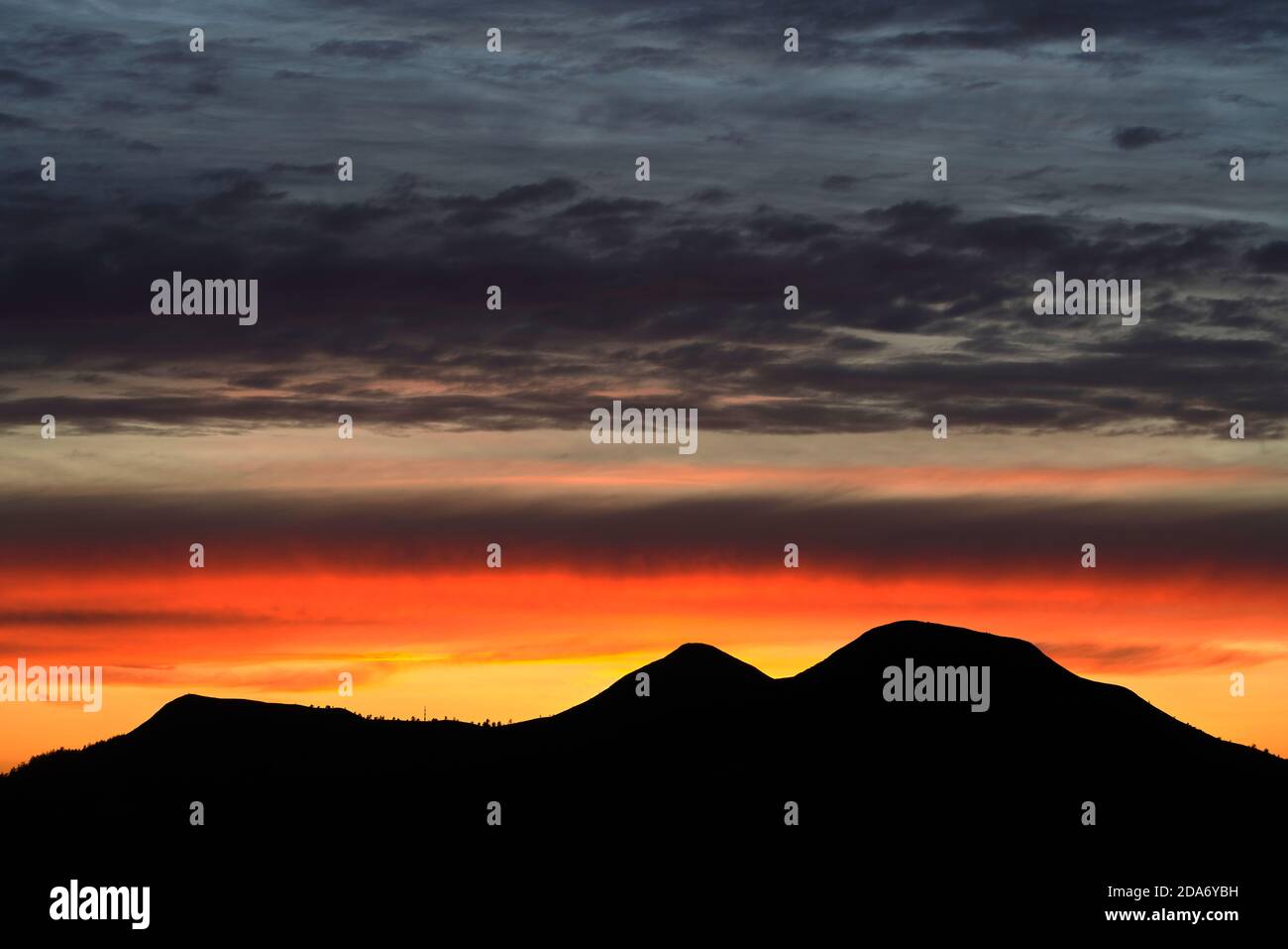 Scott's view scotland sunset hi-res stock photography and images - Alamy