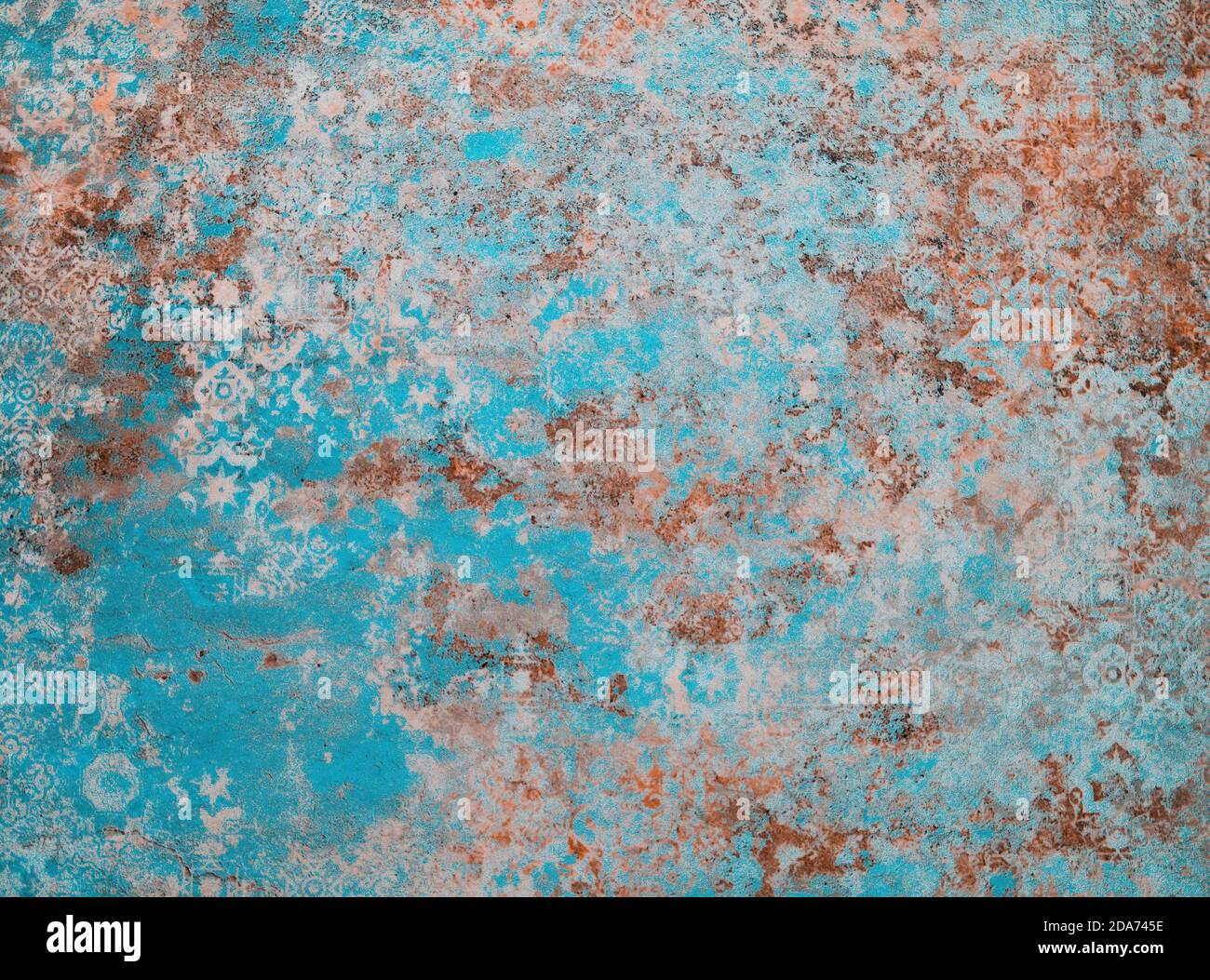 Damask Seamless Pattern Structure. Rough Surface Background. Decorative Design Stock Photo