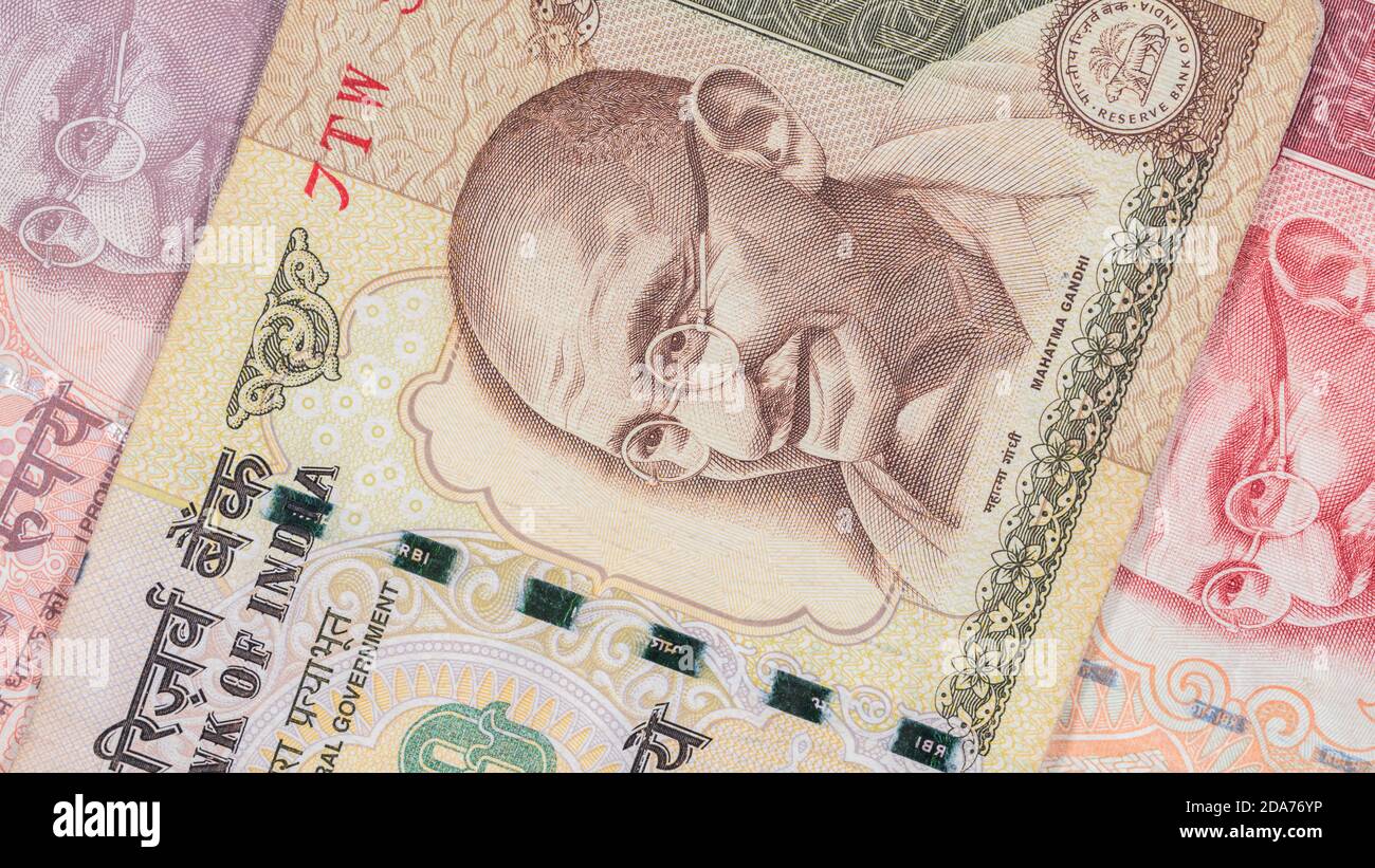 Rupee Notes Of India High Resolution Stock Photography And Images Alamy