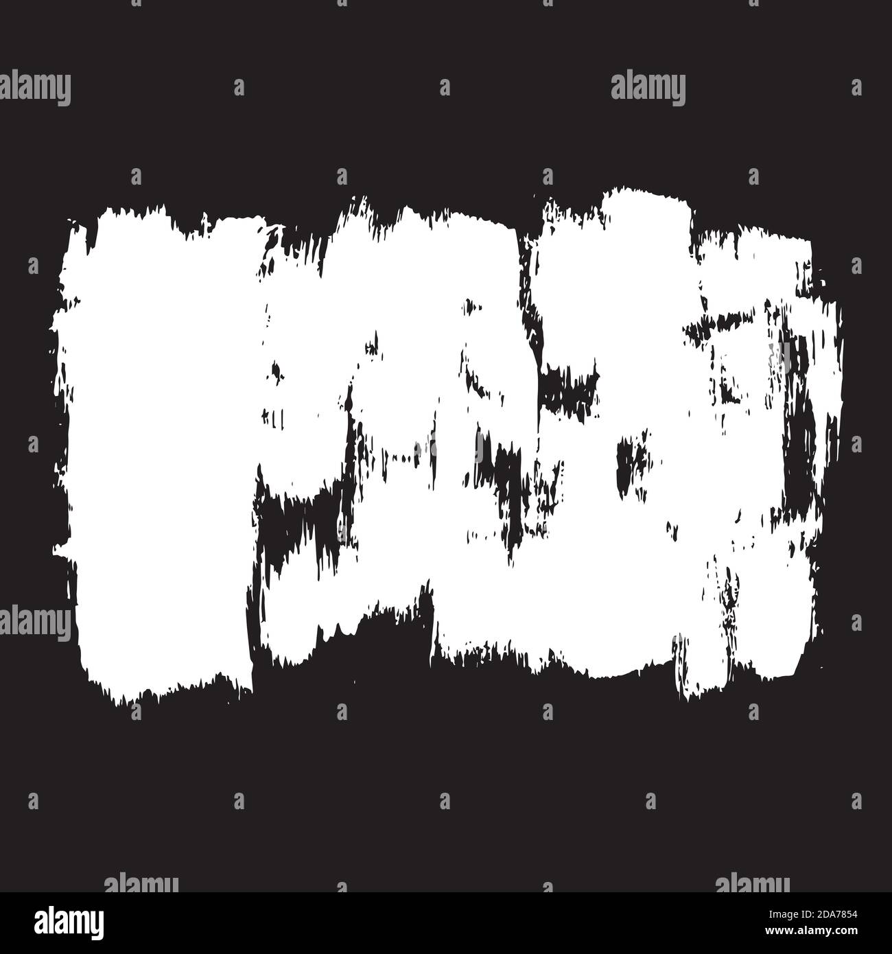 Vector brush sroke texture. Distressed uneven grunge background Stock ...