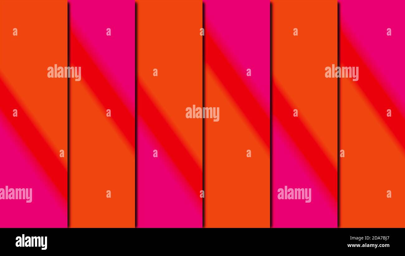 Multicolored shapes rectangles with linear gradient, computer generated ...