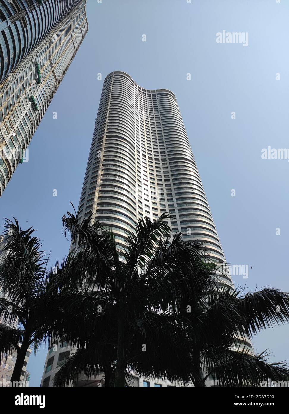 VIEW OF LODHA WORLD TOWERS IN SOUTH MUMBAI MUMBAI, MAHARASHTRA, INDIA Stock Photo Alamy