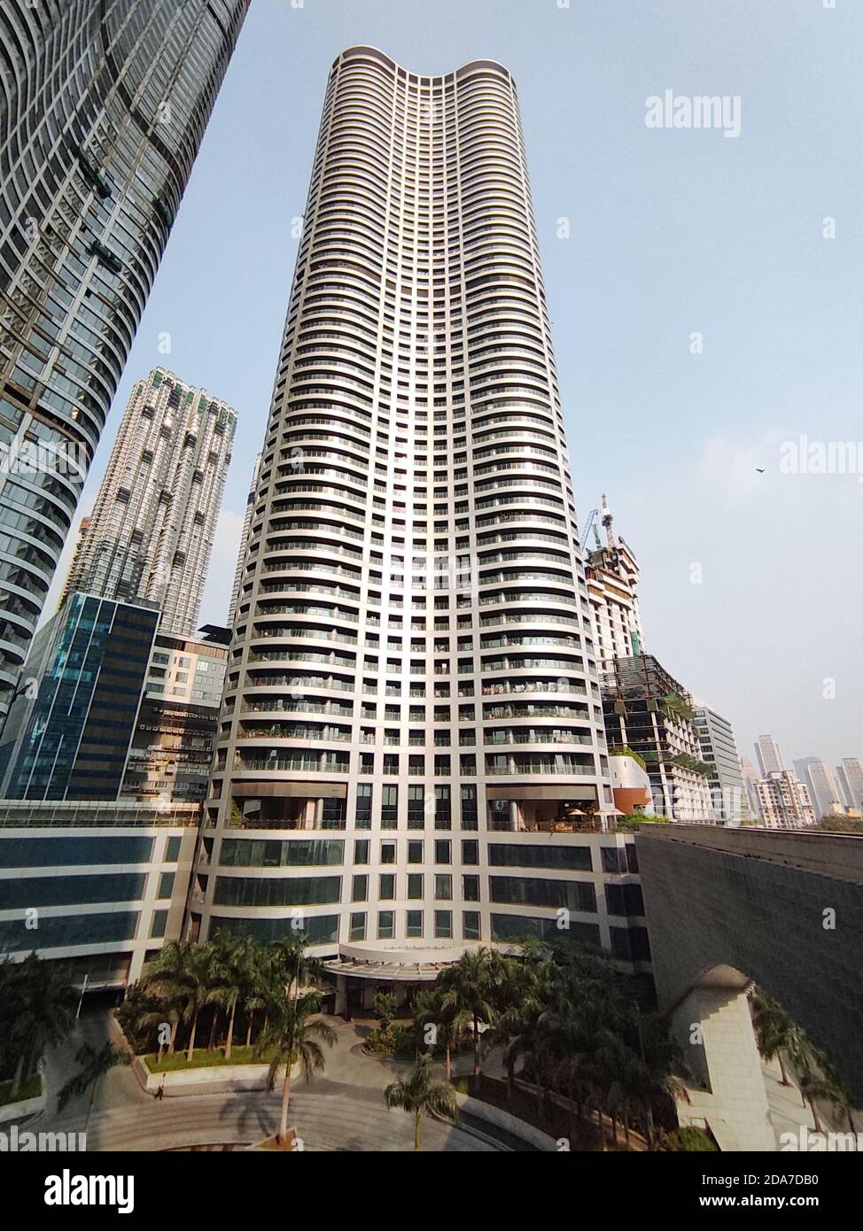 VIEW OF LODHA WORLD TOWERS IN SOUTH MUMBAI MUMBAI, MAHARASHTRA, INDIA Stock Photo Alamy