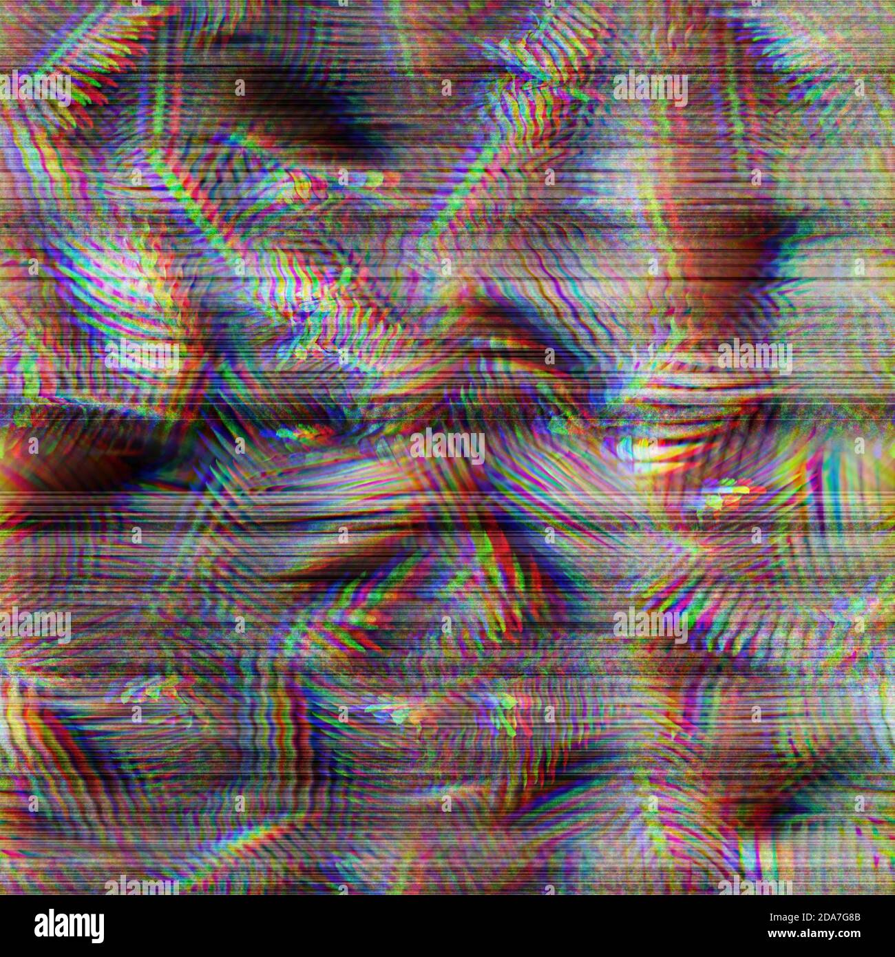 Noisy Computer Image Screen noise tree hi-res stock photography and images - Alamy