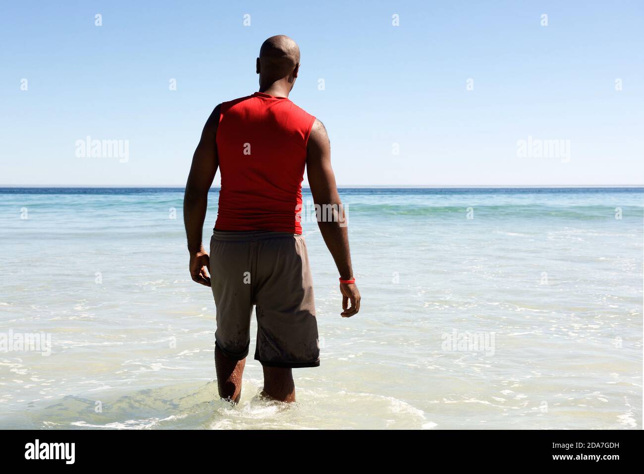 African american swimmer man hi-res stock photography and images - Alamy