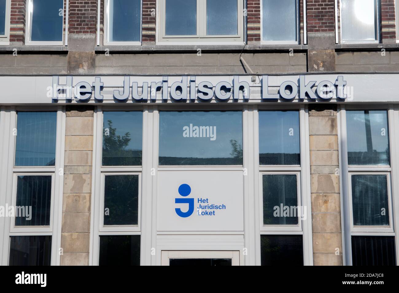 Billboard Juridisch Loket At Amsterdam The Netherlands 652020 Stock Photo Alamy