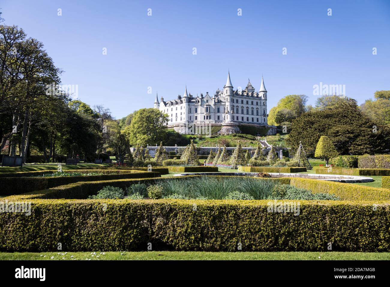 Dunrobin Castle has been called home to the Earls and Dukes of