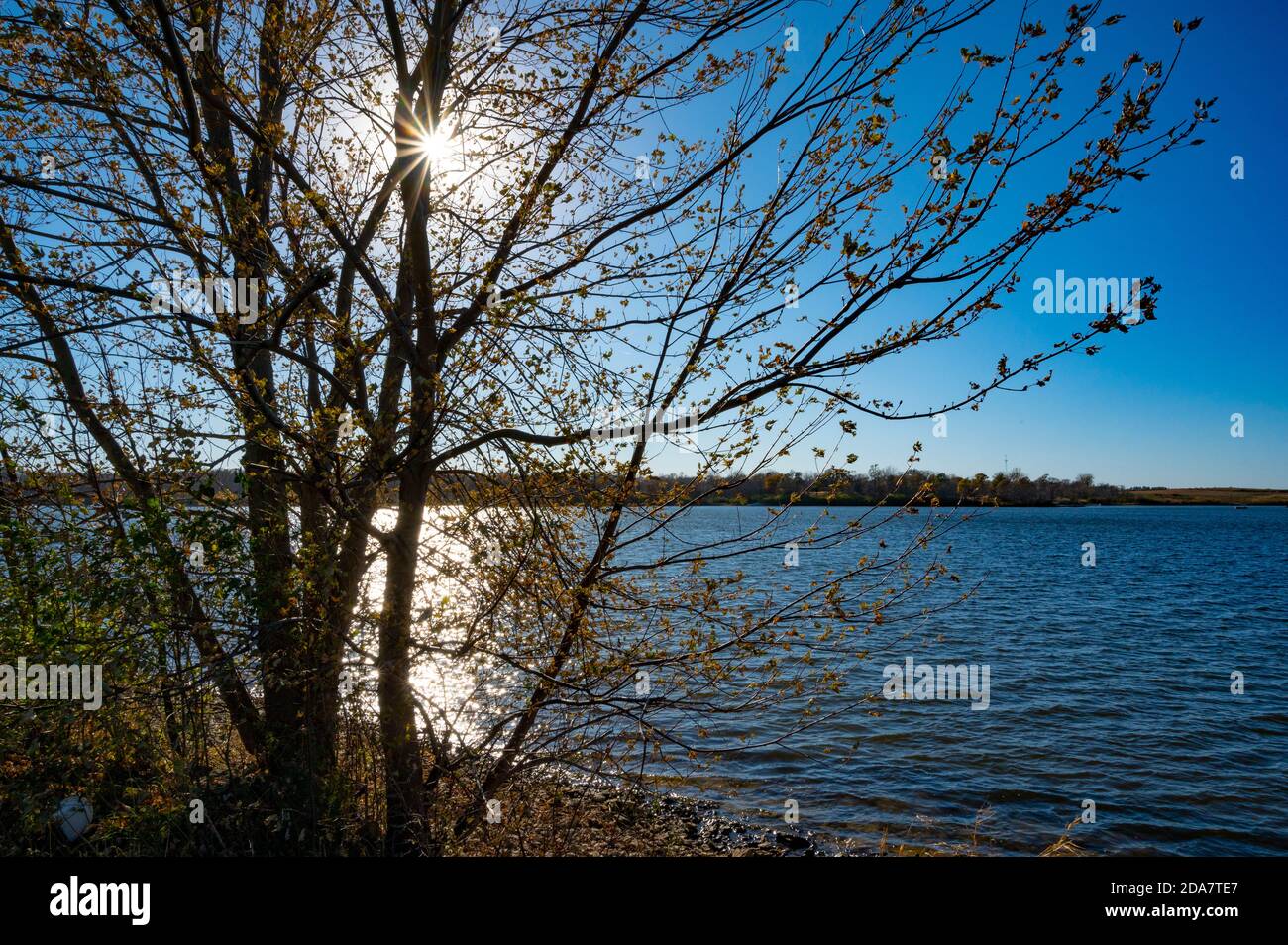 Big Creek Lake, Polk City, Iowa Stock Photo Alamy