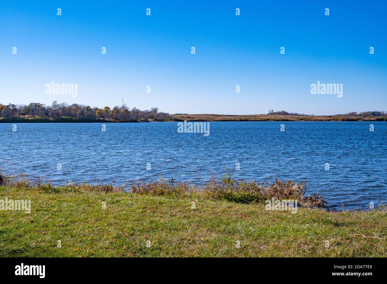 Big Creek Lake, Polk City, Iowa Stock Photo Alamy