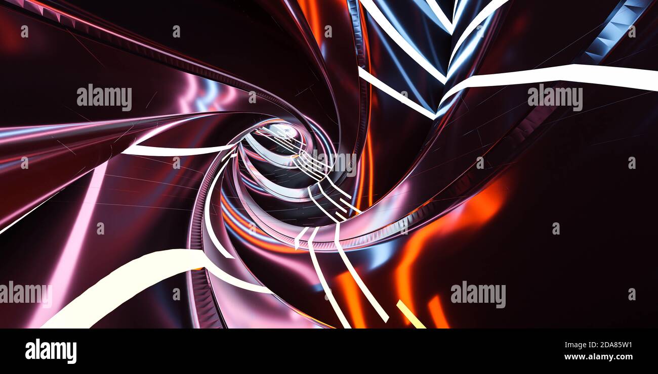dark futuristic abstract geometric shapes technology background metal ...