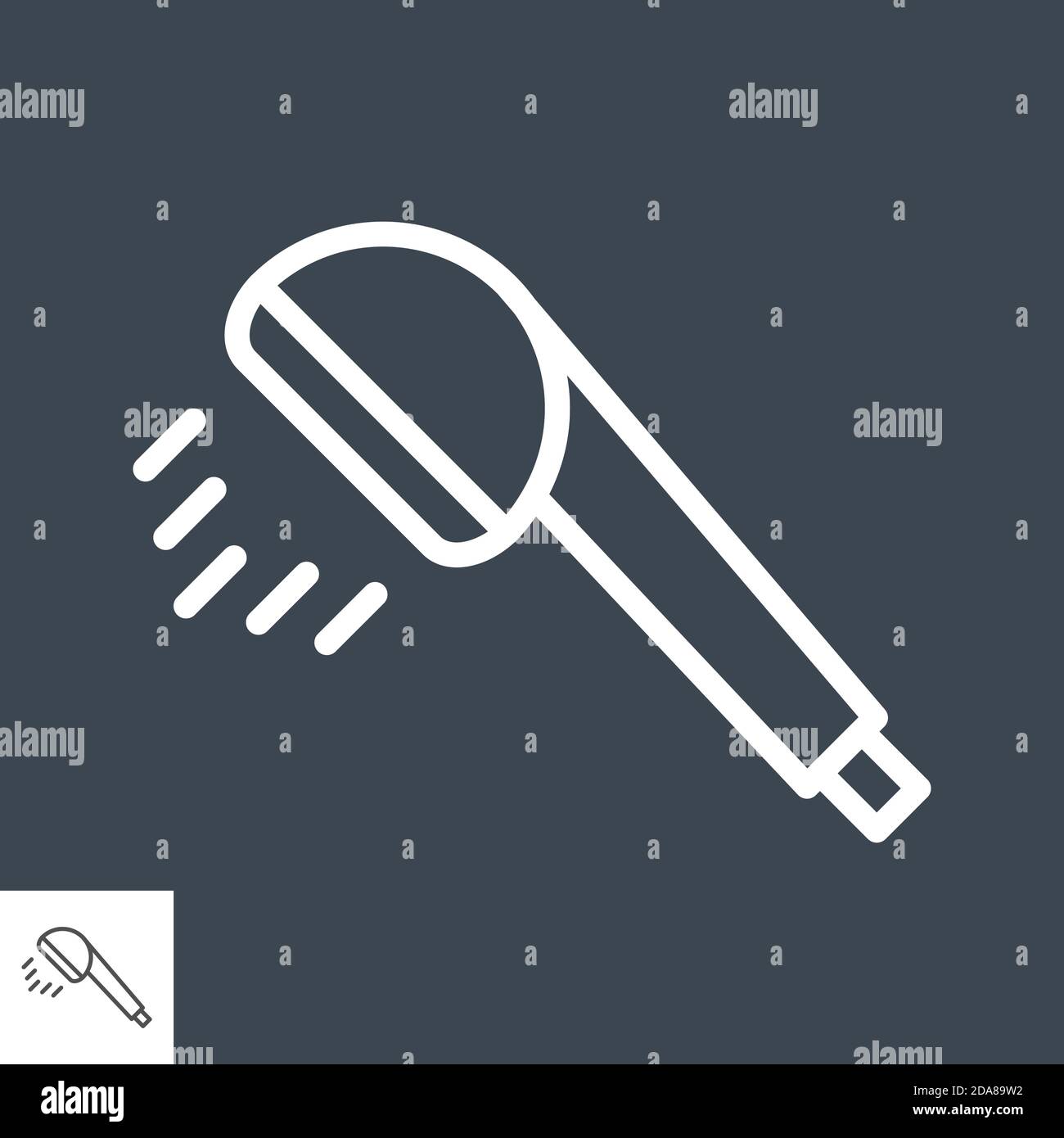 Shower line icon Stock Vector Image & Art - Alamy