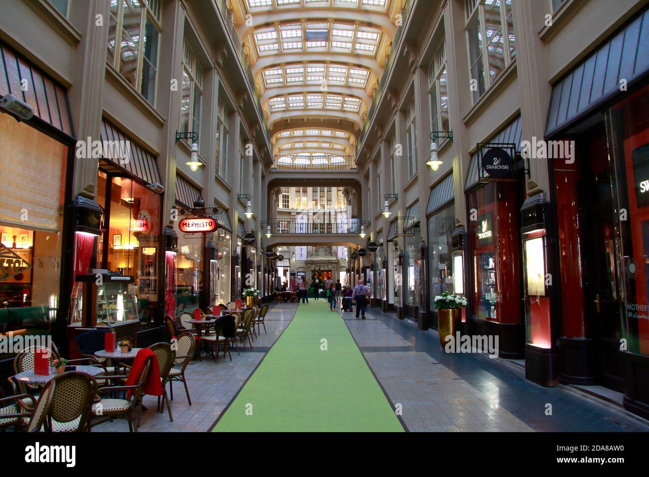 Leipzig Mall Stock Photo