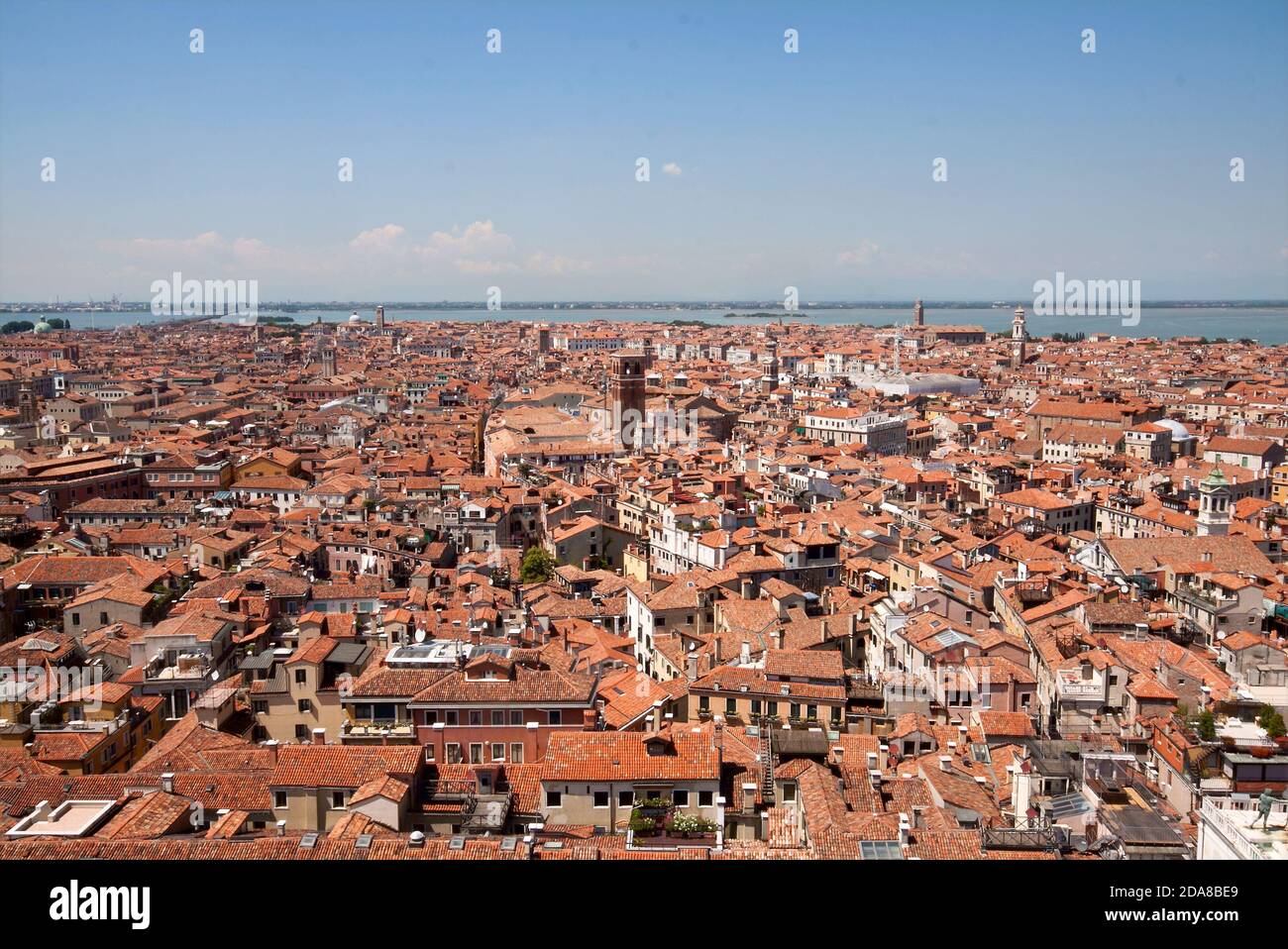 Roofs of Venice Stock Photo