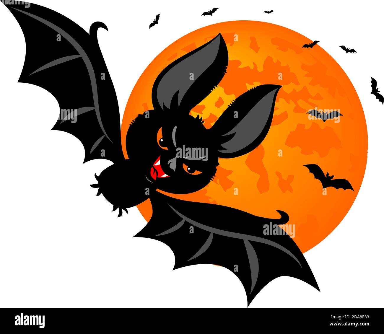 Cartoon Vampire Bat Monster Horror Photo Background And Picture For Free  Download - Pngtree