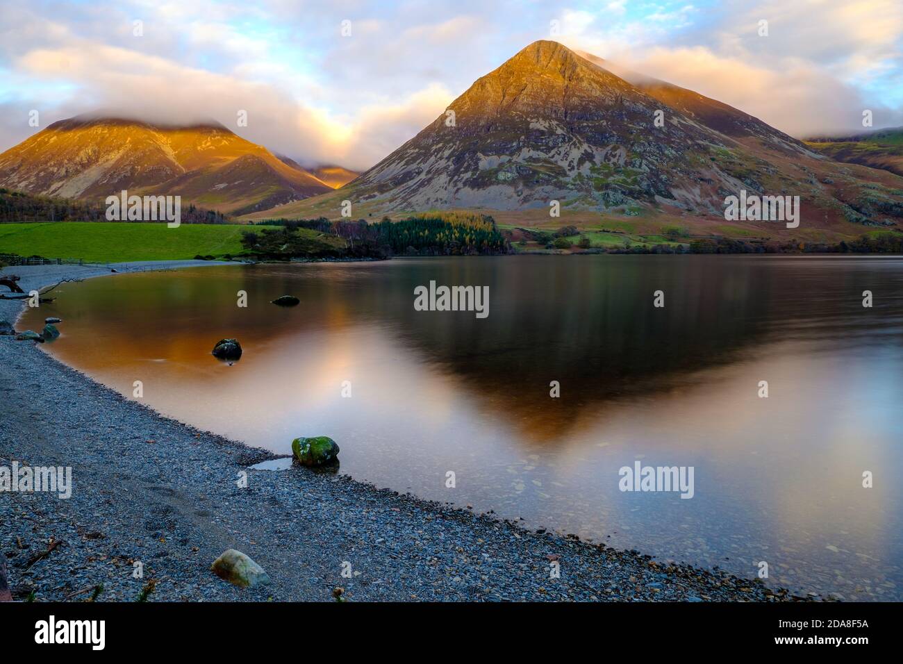 Grasmoor, a mountain in the north west Lake District National Park