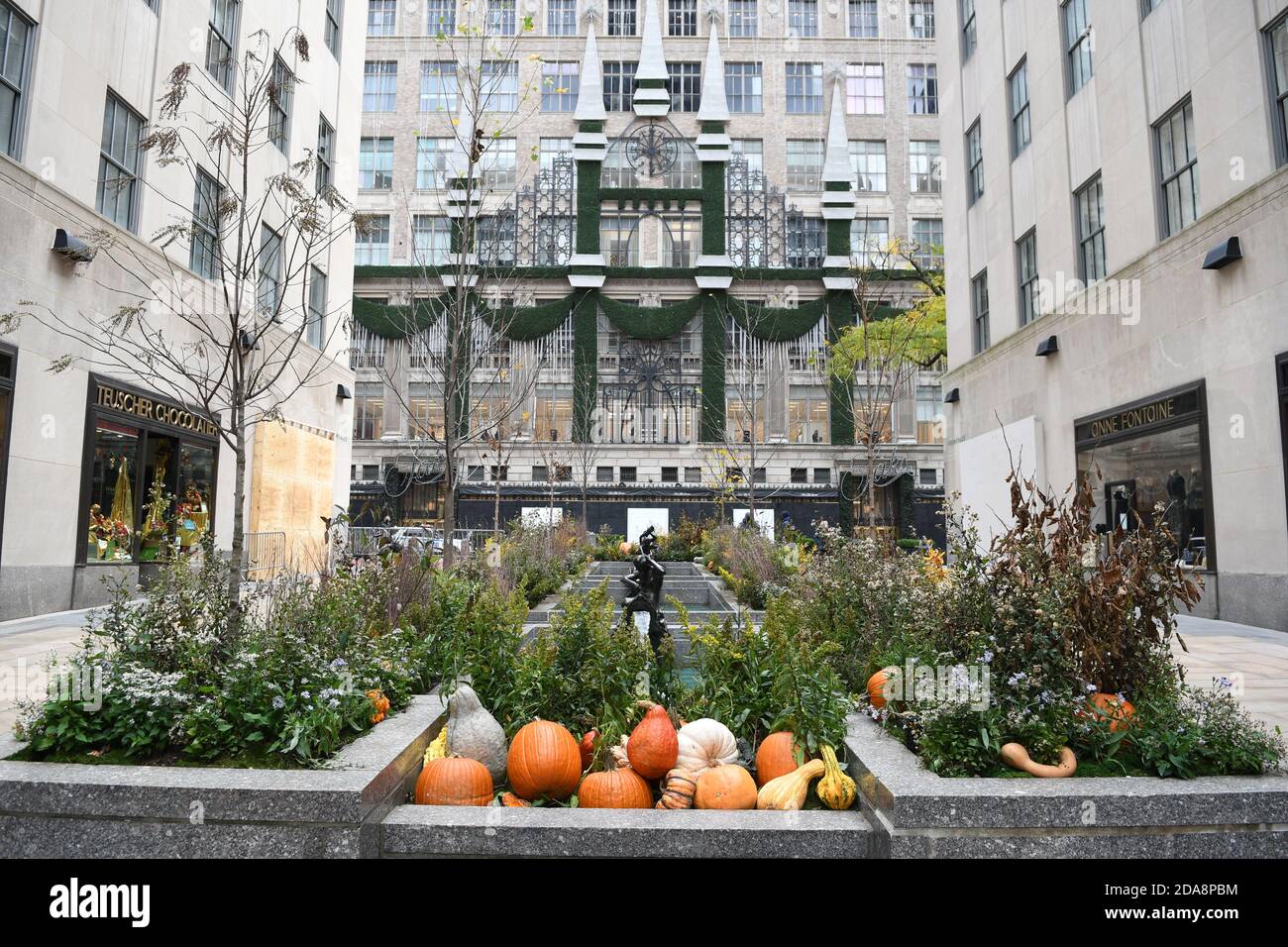 Rockefeller Center, Manhattan, NYC, USA. Stock Photo