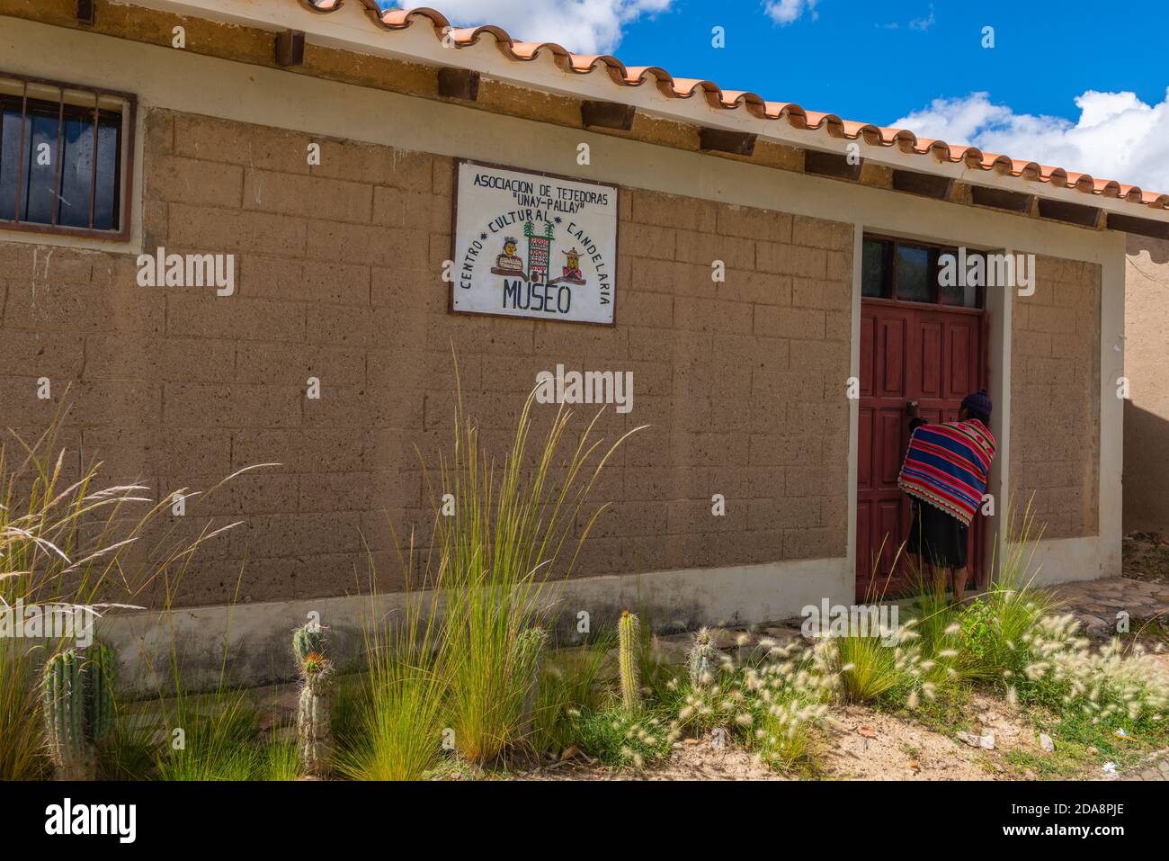 Small village of Candelaria, Departemento Sucre, Bolivia, Latin America Stock Photo