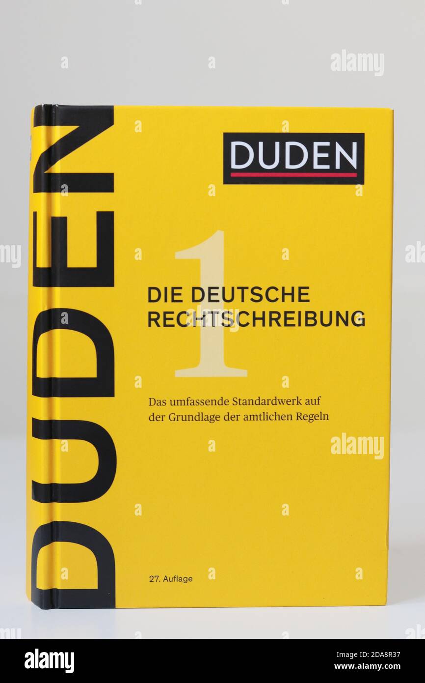 Duden dictionary hi-res stock photography and images - Alamy