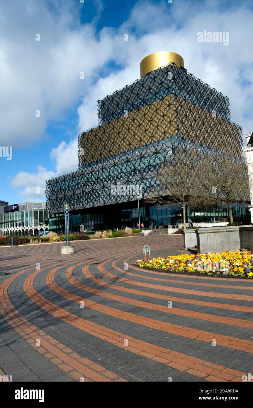 New Birmingham Library Centenary Square Birmingham City Centre Birmingham England UK Stock Photo