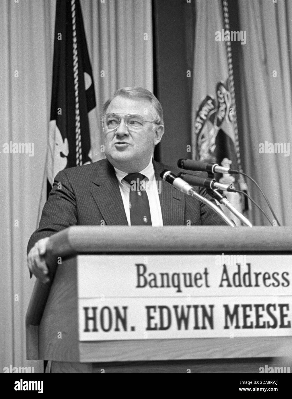 US Attorney General Edwin Meese III at the US Military Academy at West(00)