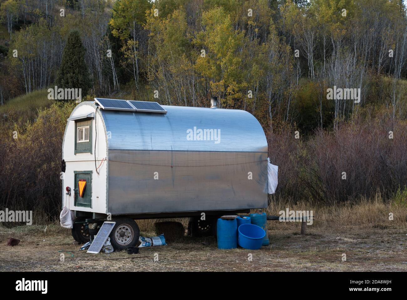 Sheep herders wagon hi-res stock photography and images - Alamy