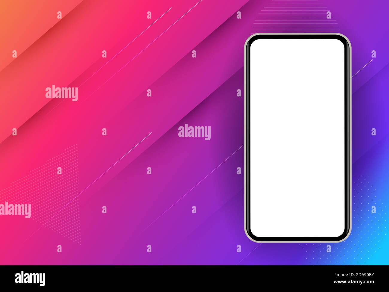 Abstract Mobile Phone Icon. illustration Stock Photo - Alamy