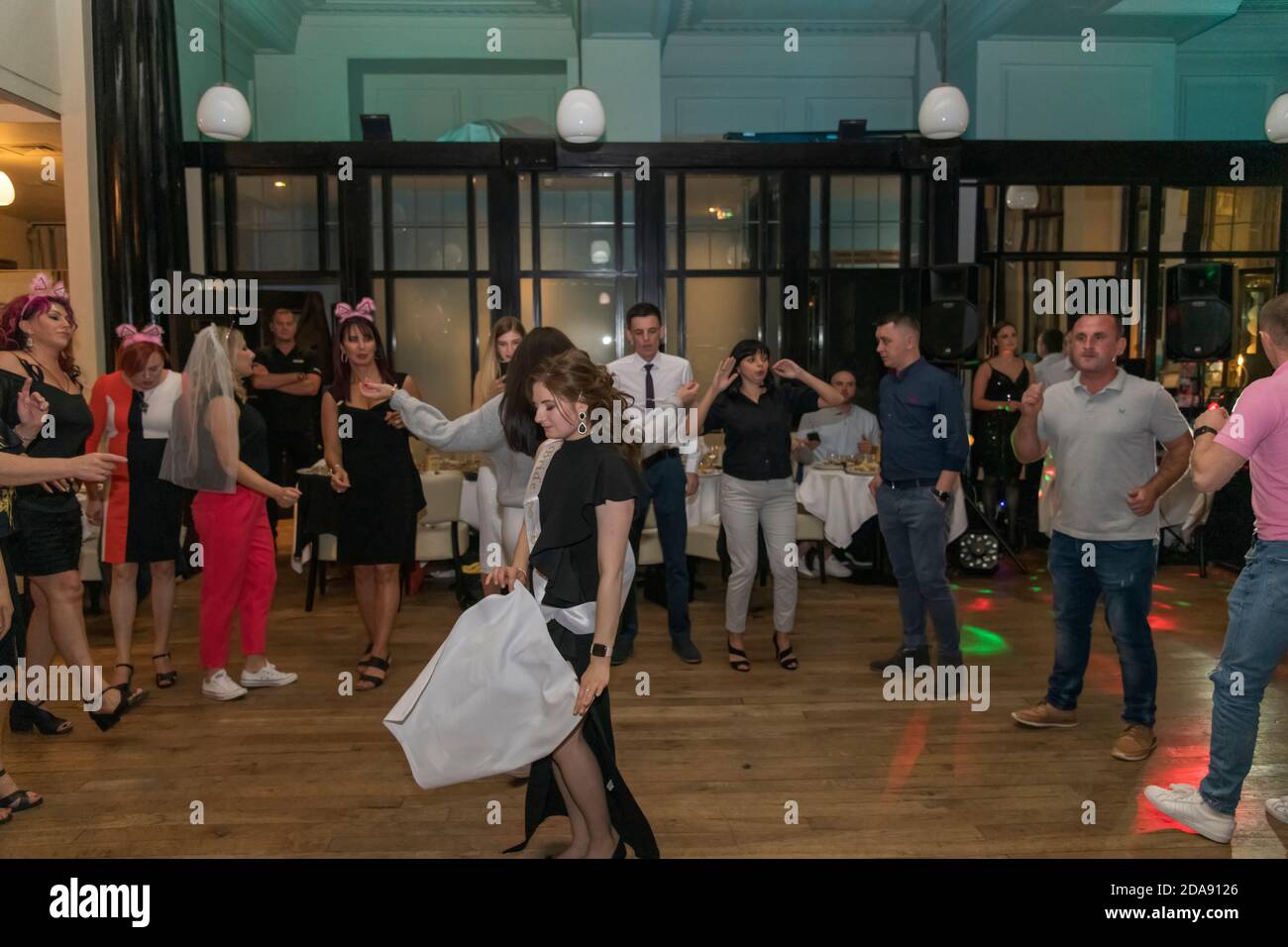 Beautiful woman dancing hi-res stock photography and images - Alamy
