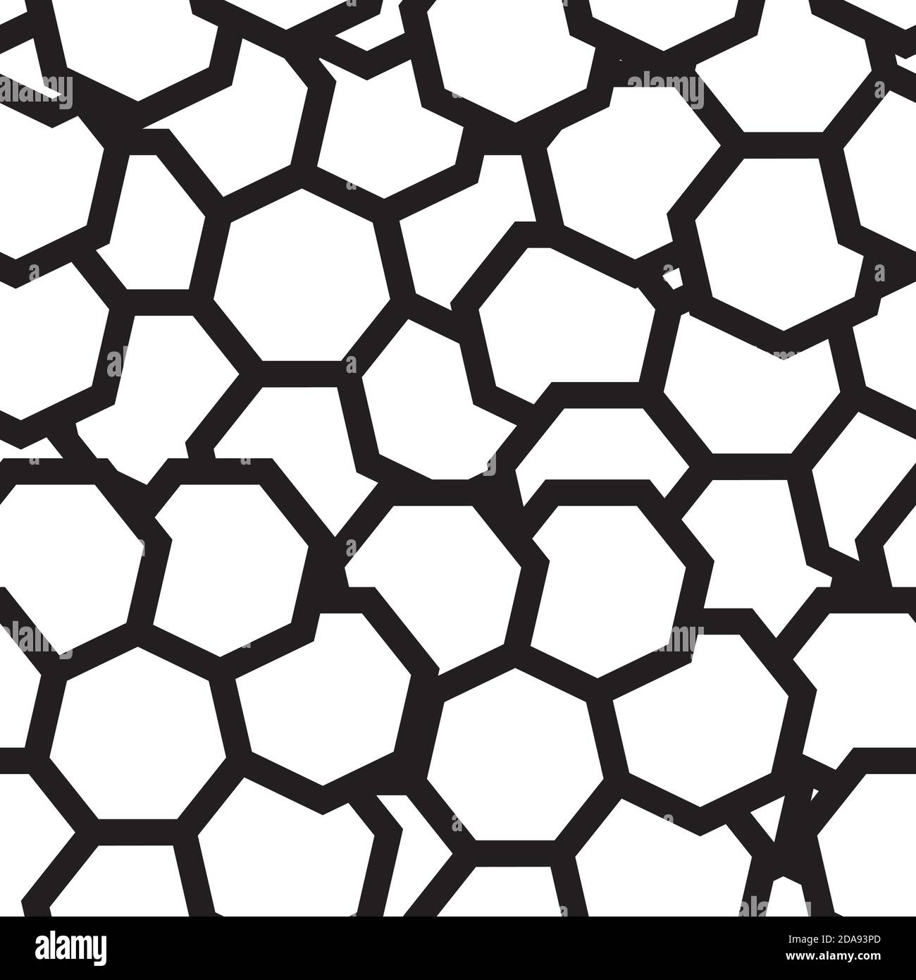 Black and White Geometric Abstract Background Seamless Pattern ...