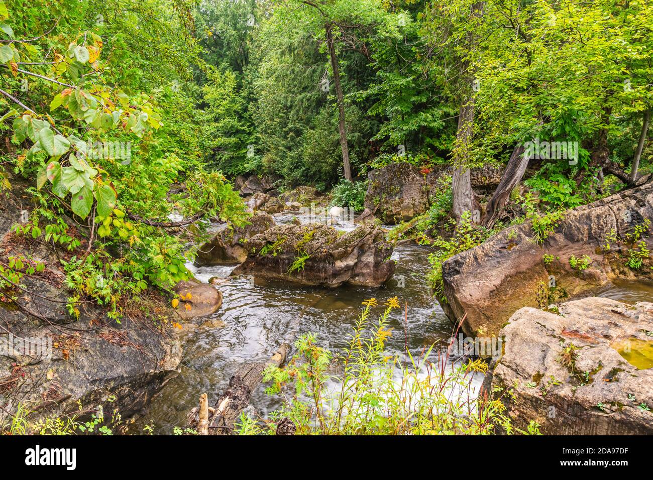 Durham Conservation Area and Hiking trail Stock Photo Alamy