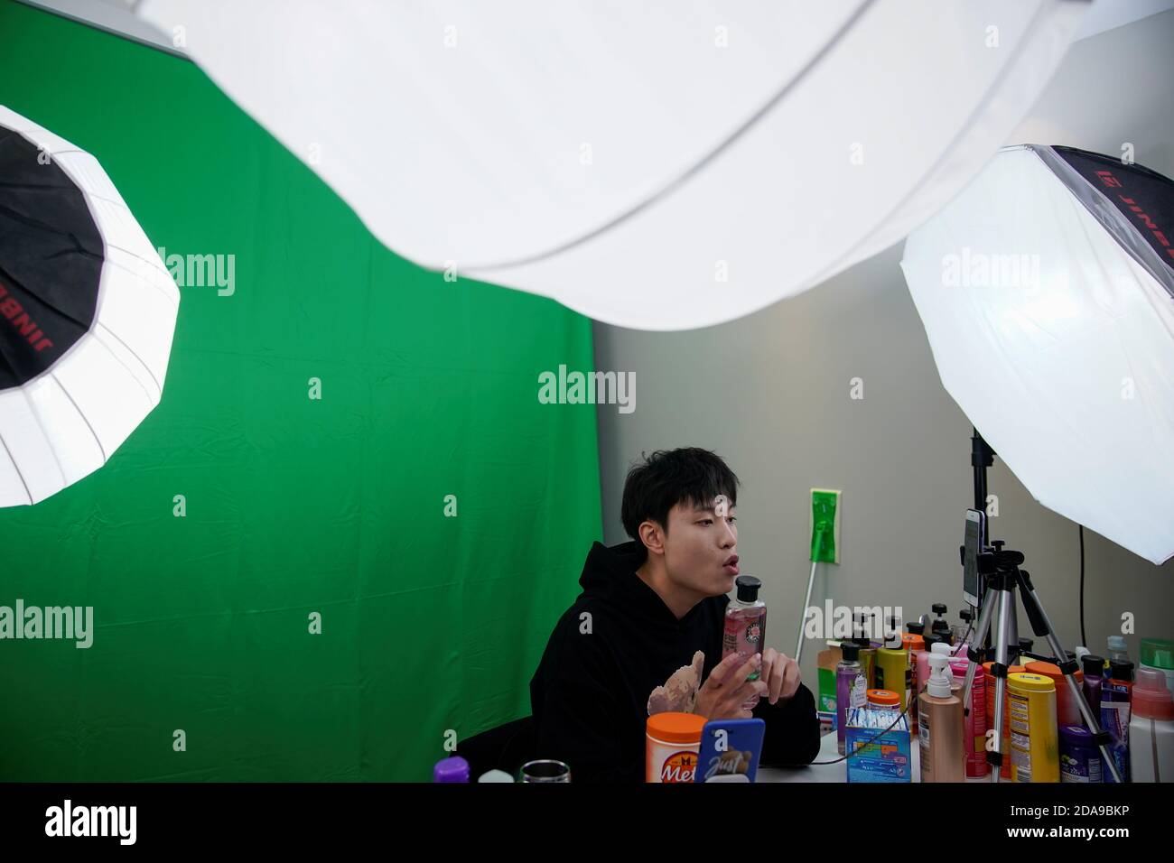 An Online Celebrity Performs Through A Live Streaming Session During Alibaba Group S Singles Day Global Shopping An Online Celebrity Performs Through A Live Streaming Session During Alibaba Group S Singles Day Global Shopping