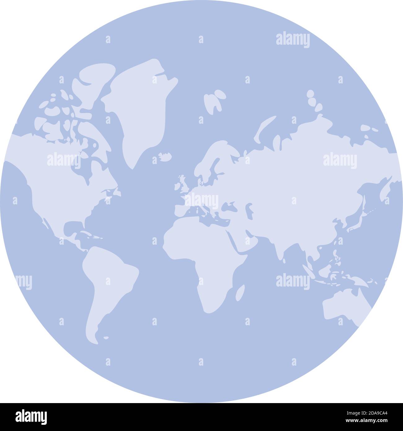 world planet earth maps silhouette vector illustration design Stock ...