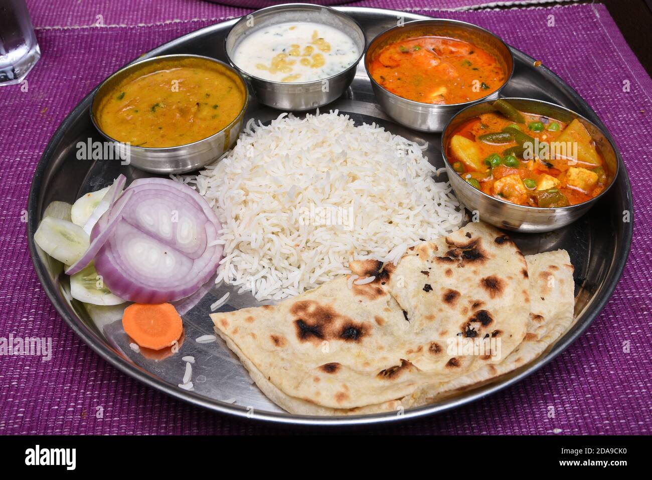 Indian flat bread tandoori roti and Malai kofta curry made in tandoor Indian flat bread tandoori roti and Malai kofta curry made in tandoor
