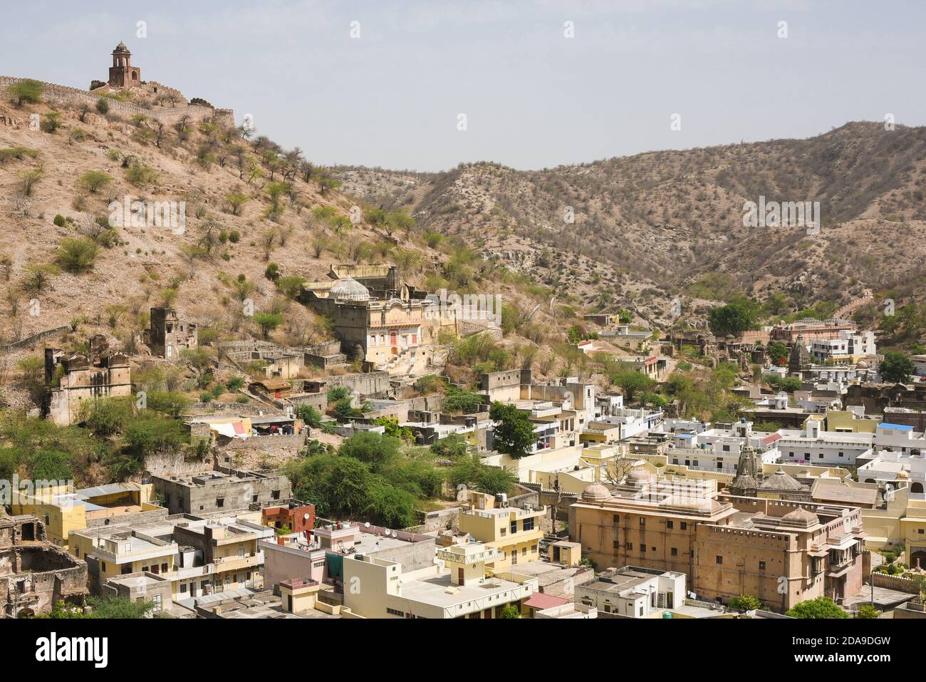Wall pol amber fort jaipur hi-res stock photography and images - Alamy