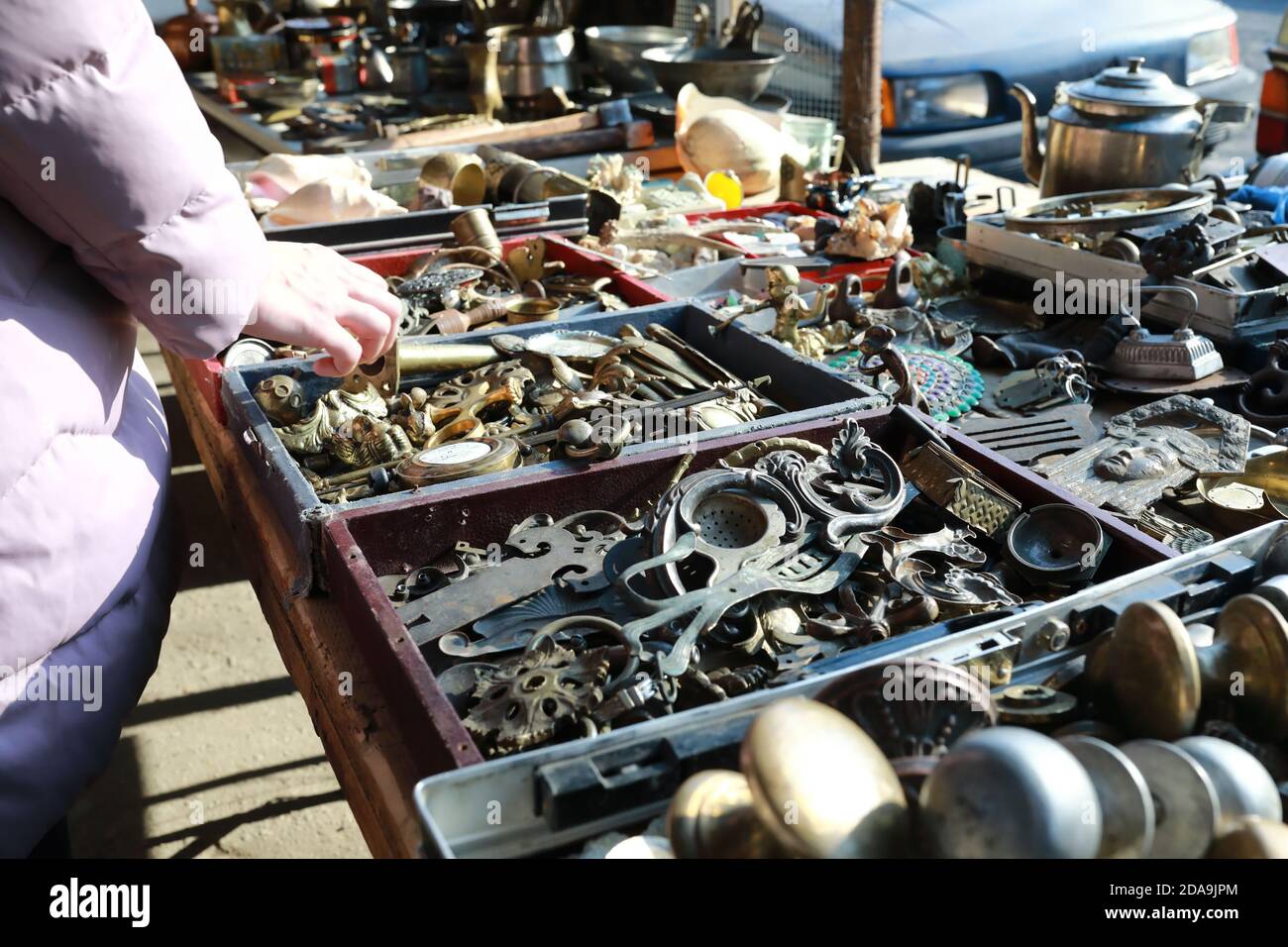 Traditional Street Furniture High Resolution Stock Photography and
