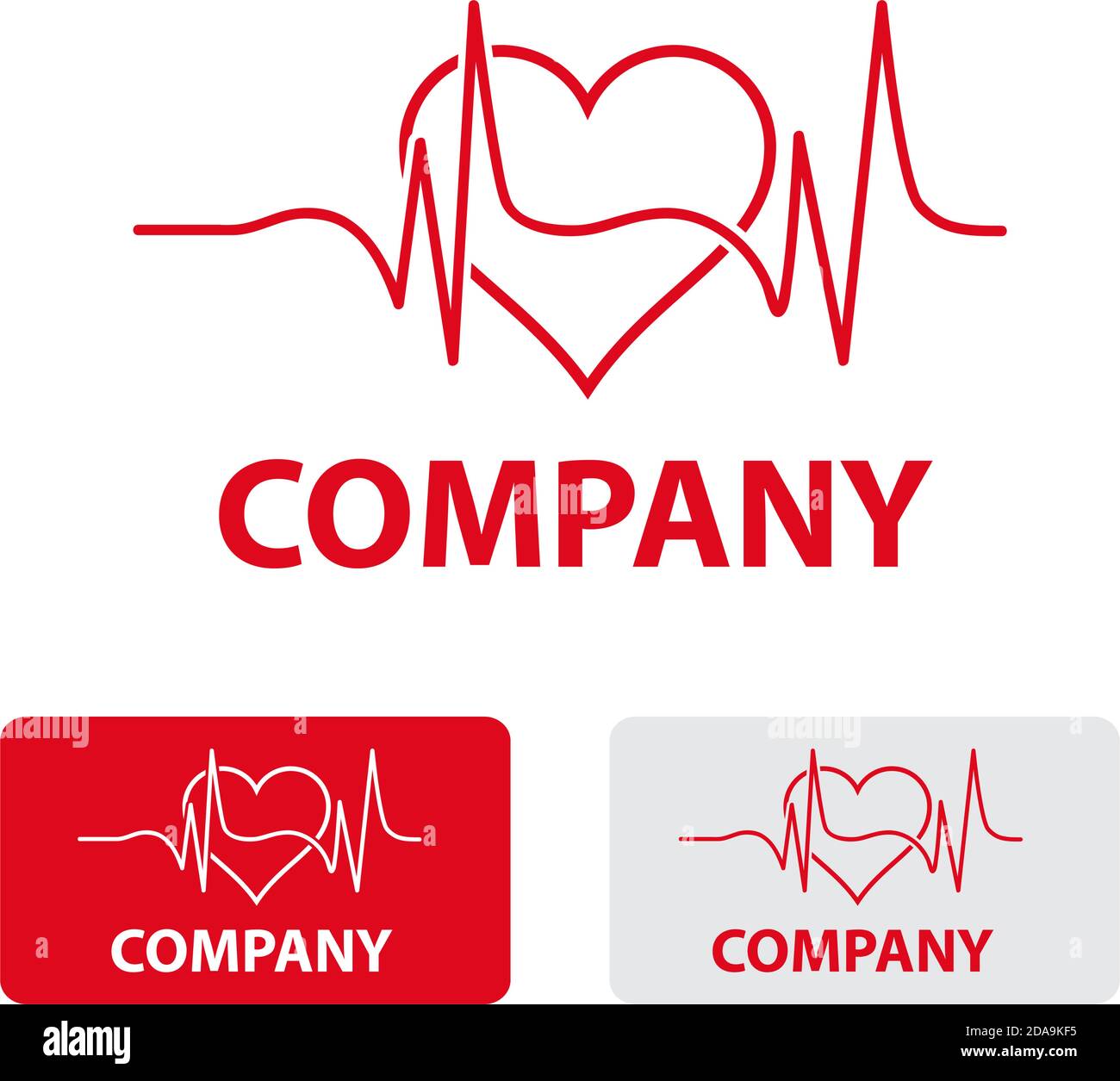 Vector stylized sign heart, cardiologist Stock Vector Image & Art - Alamy