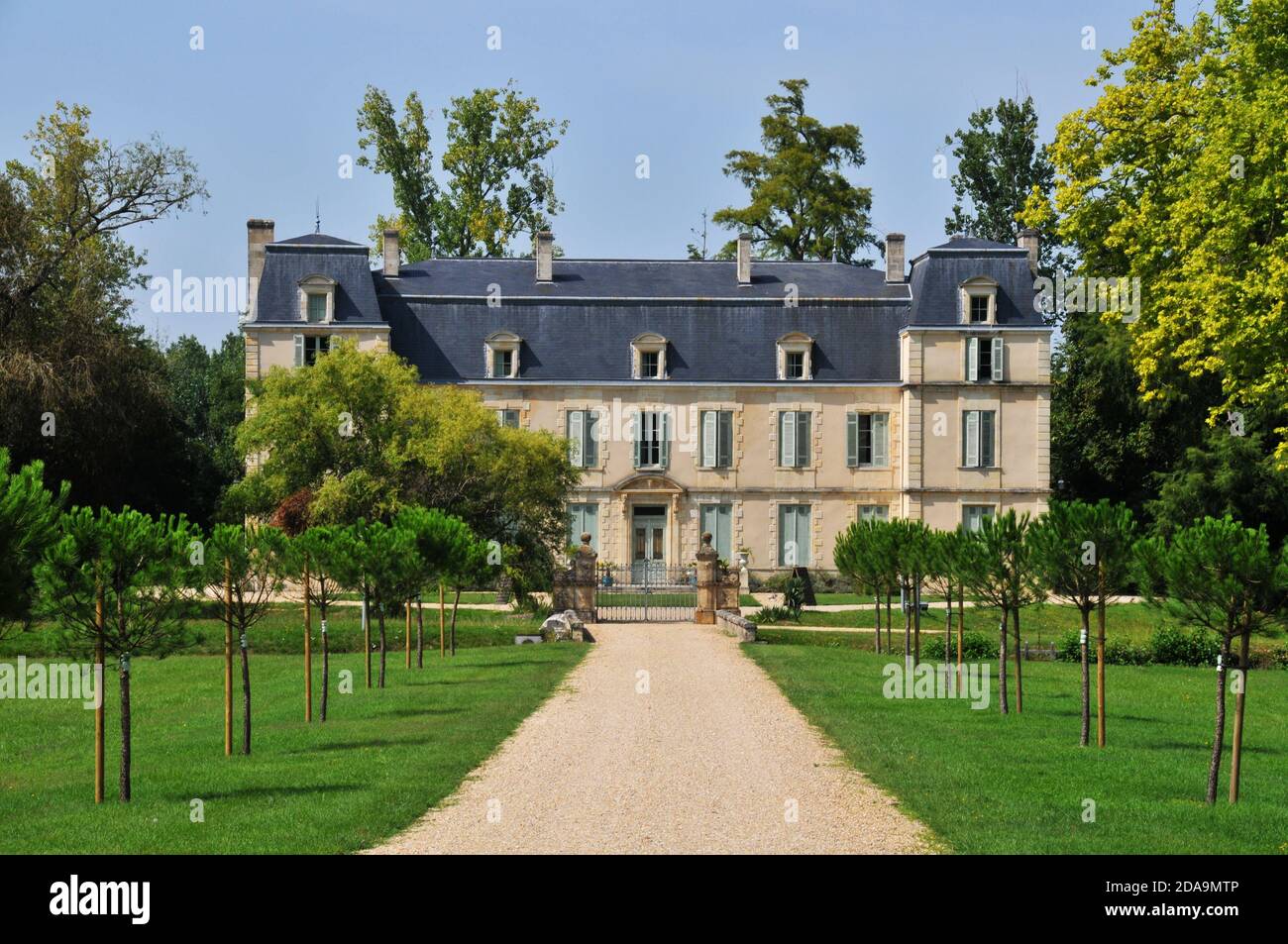 Chateau Citran, Haut Medoc Winery, Aversan, Gironde, Nouvelle Aquitaine, France Stock Photo