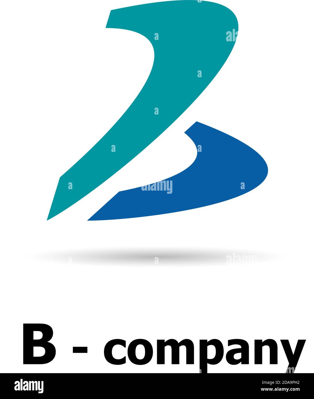 Vector abstract letter B Stock Vector Image & Art - Alamy