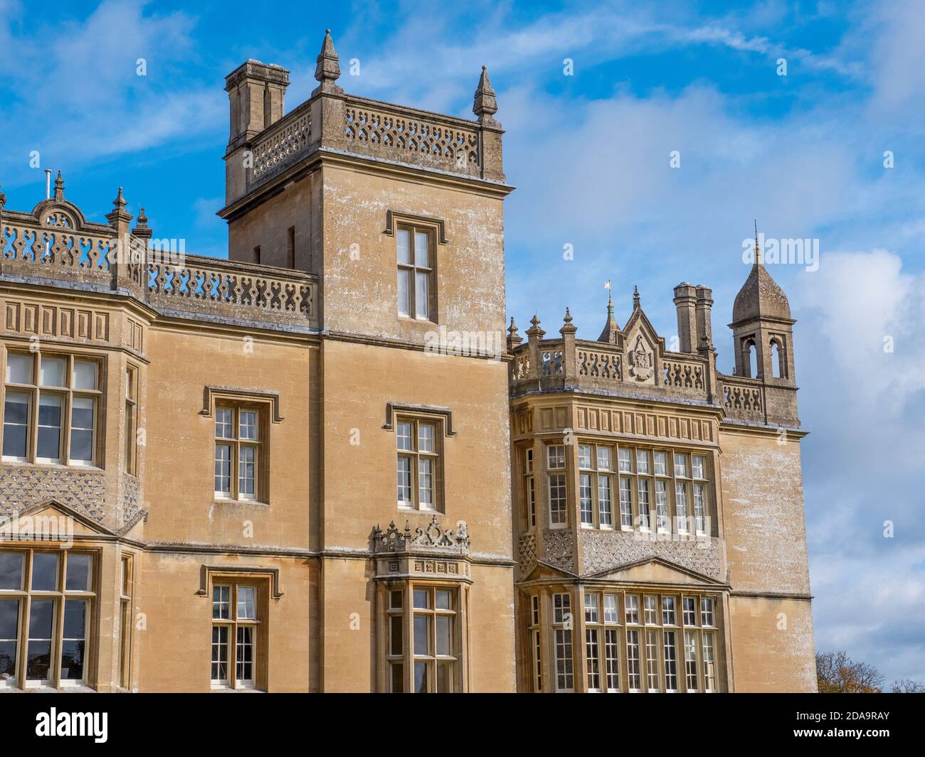 Beautiful Elizabethan Country House, Englefield House, Englefield, Thale, Reading, Berkshire, England, UK, GB. Stock Photo