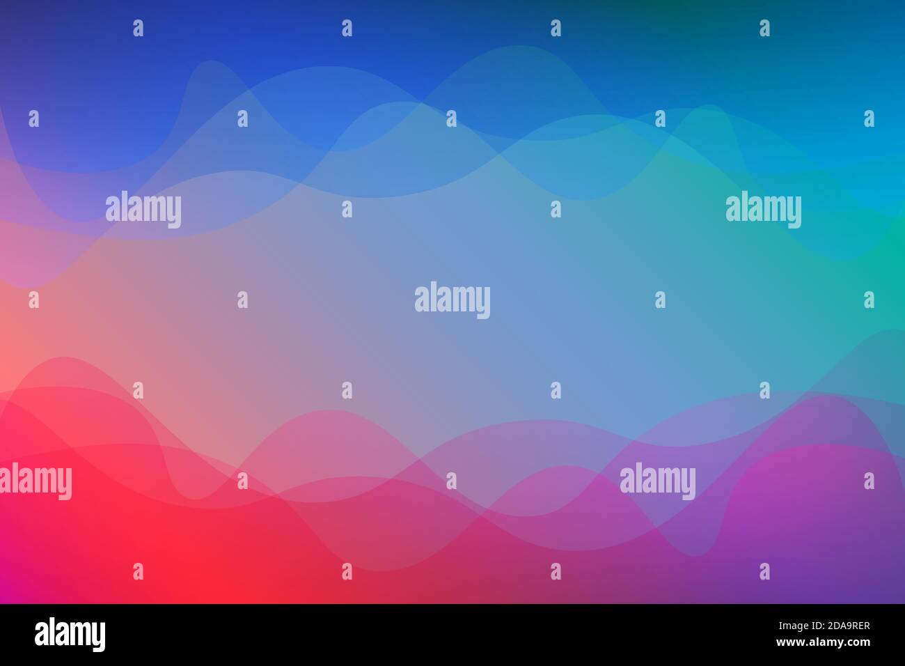 Landscape skyblue gradient fill vector abstract background minimalistic concept Stock Vector